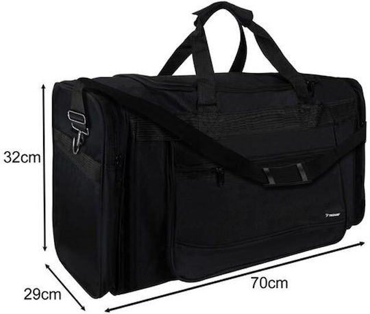 Sack Voyage 70lt Black Fabric L70xW32xH29cm