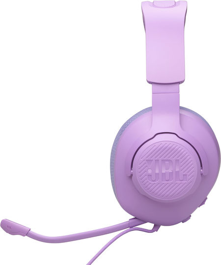 JBL Quantum 100M2 Over Ear Gaming Headset with 3.5mm Connectivity Purple for Nintendo Switch / PC / PS4 / PS5 / XBOX