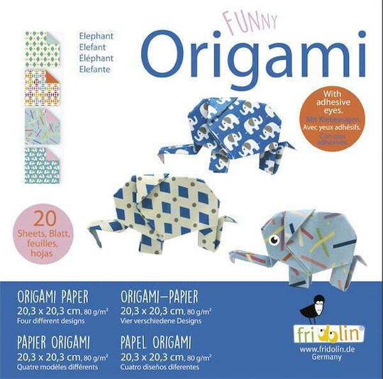 Origami Elefanten Fridolin