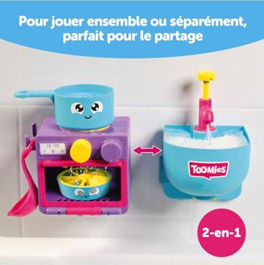 Tomy Bubble & Bake Bathtime Kitchen Παιχνίδι Μπάνιου