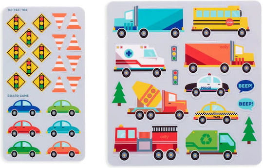 Set Stickers Games Repositionable Stickers Vehicles