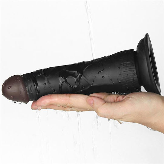 Lovetoy Harness με Dildo και Δόνηση σε Μαύρο Χρώμα