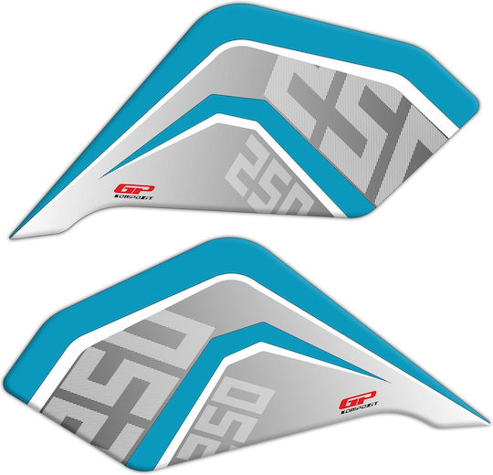 GP Kompozit Adhesive Tank Protection CF Moto 250NK '18-'22 Blue
