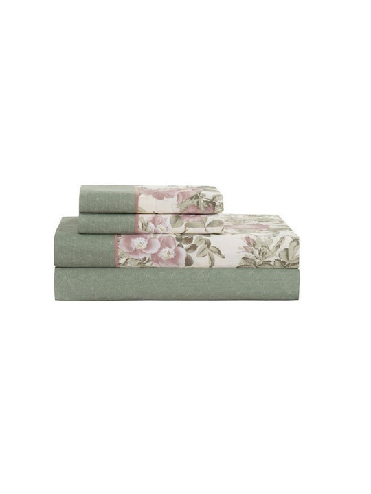 Liolios Home Set Cearșafuri 245x270cm. Lila 4buc