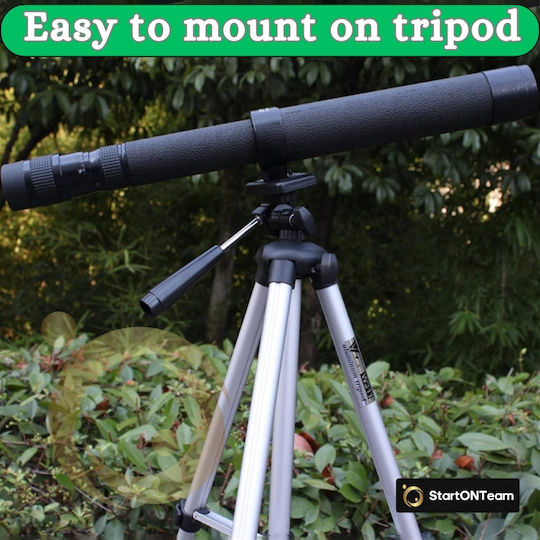 Monocular Telescope Pirate 4-24x40 Powerful Birdwatching Hunting Hiking Star Gazing