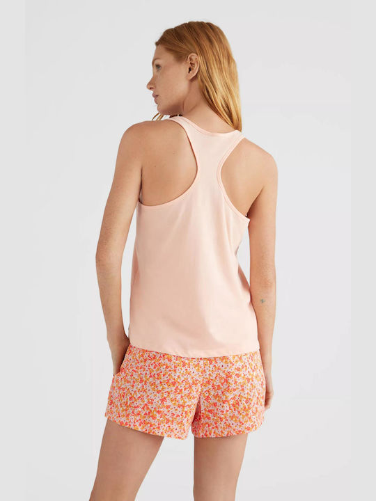 O'neill Essentials Damen Sportliches Bluse Ärmellos Pink