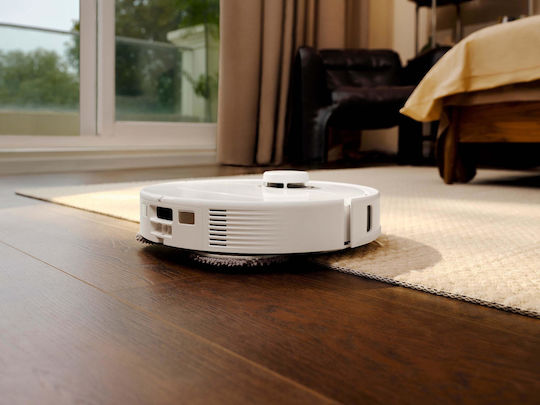 Roborock Qrevo MaxV Robot Vacuum Cleaner with Laser Mapping & 7000Pa Suction Power White