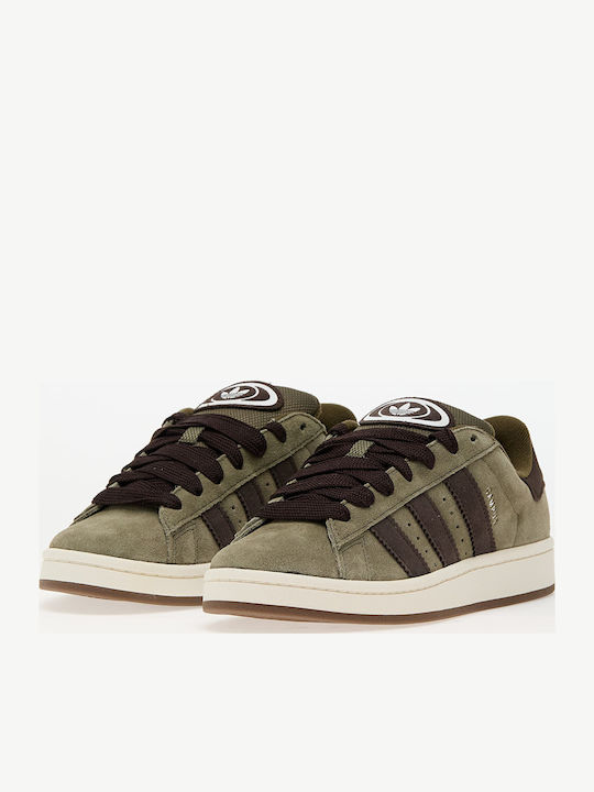 Campus 00s Sneakers Olive Strata / Dark Brown / Ftw White