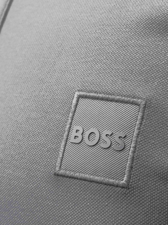 Hugo Boss Polo Short Sleeve Blouse Gray