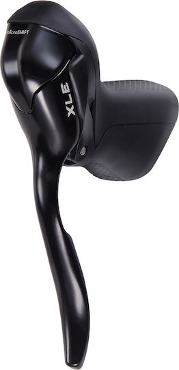 Microshift Levers Microshift Xle Pair 10 Speed Shimano Compatible Dual Control Left Lever Brake Lever Only Black New