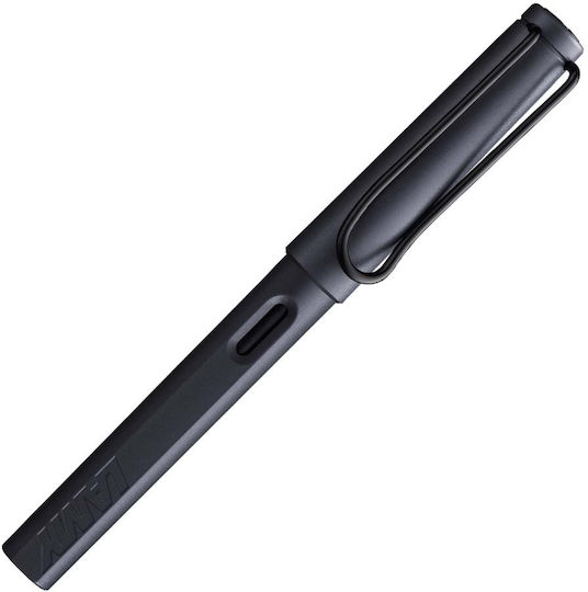 Lamy Safari Fountain Pen Medium Grey Plastic with Black Ink
