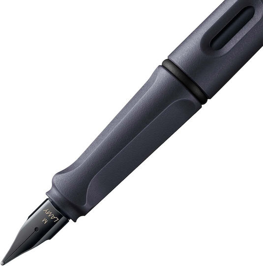 Lamy Safari Fountain Pen Medium Grey Plastic with Black Ink