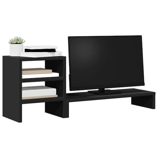 vidaXL Stand Desk Mounted Monitor with Office Organizer (854734)