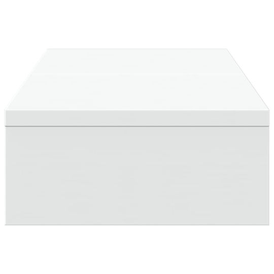 vidaXL Βάση Γραφείου Οθόνης Λευκή (854625)
