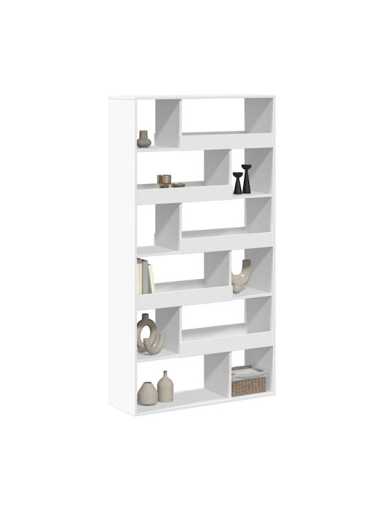 Bibliotecă Albă 100x33x187.5cm