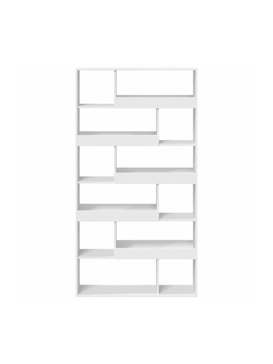 Bibliotecă Albă 100x33x187.5cm