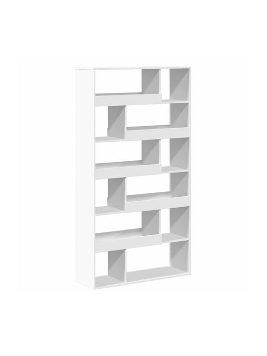 Bibliotecă Albă 100x33x187.5cm