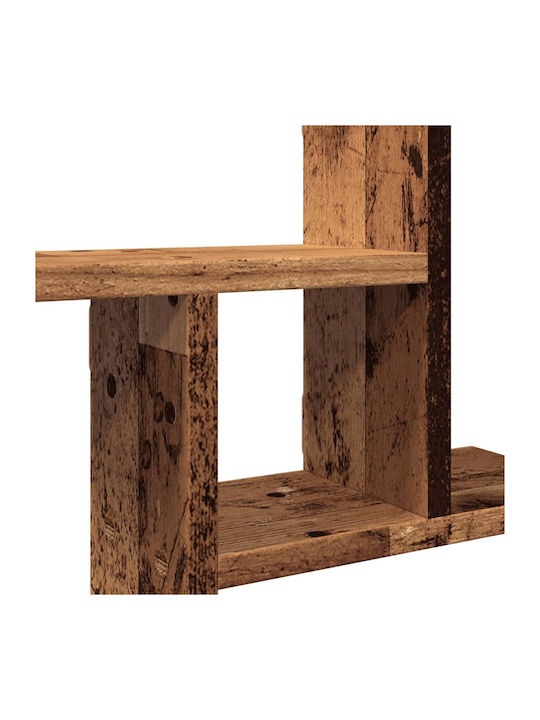 Wall Shelves Brown 2 Pieces 38x12x38 cm