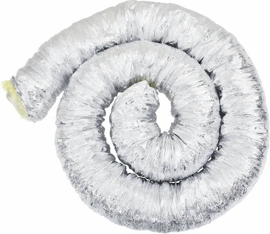 Insulated Ventilation Duct 6 M Ø12.5 Cm Aluminum 12.5 Cm