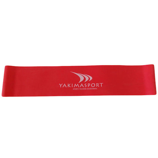 Yakimasport Еластична лента за фитнес Червен 0.5м