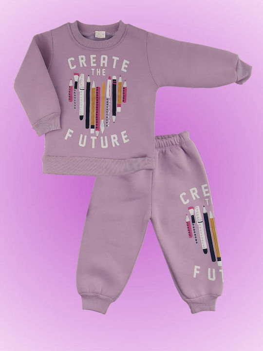 Moyes Kids Sweatpants Set lila