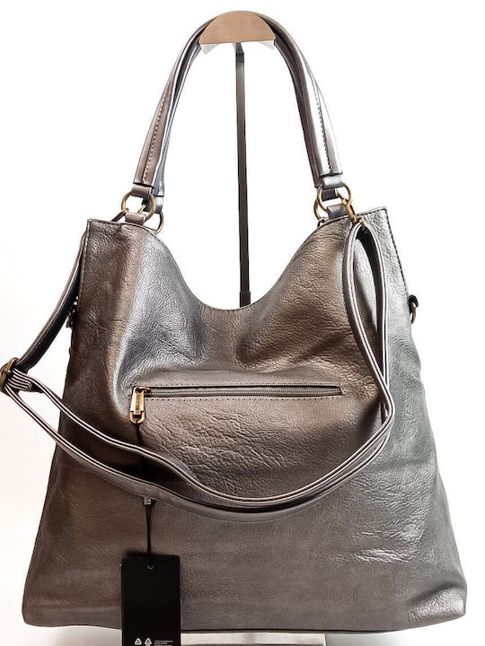 Enrico Coveri Women's Bag Shoulder Gray