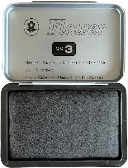 Huhua No 3 Ink Pad Stamp Black