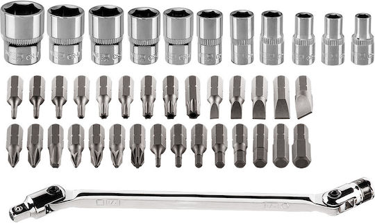 Neo Tools Καστάνια με Καρυδάκια 1\4" 41τμχ
