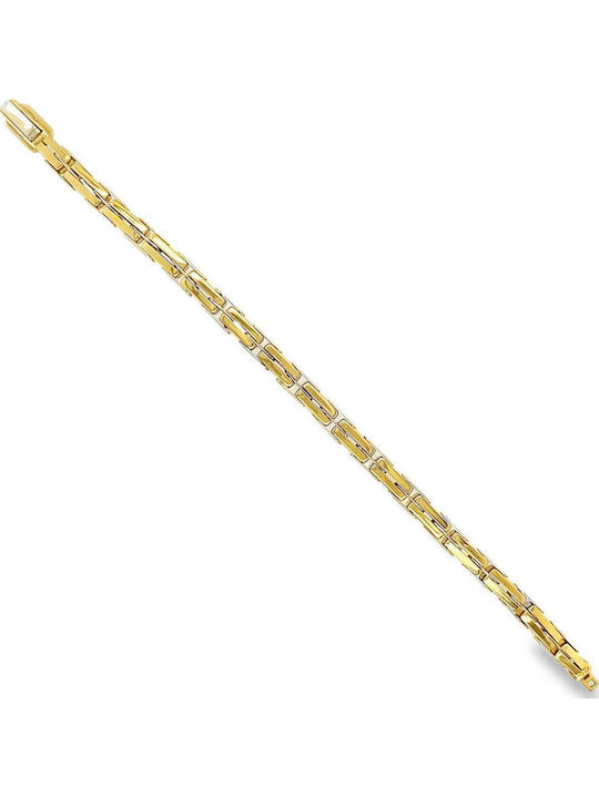 Xryseio Дамско Гривна от Бяло злато 18K