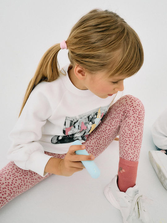 Kids Leggings Set Long Dusty Rose