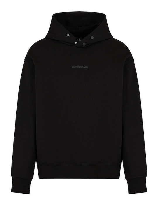 Sweatshirt mit Kapuze Schwarz
