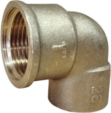 kcherouvim Γωνία Σωλήνα Ορειχάλκινη Θηλυκό 15mm 10930150417
