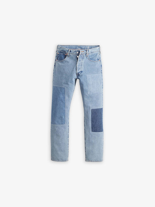 501 Men's Jeans Pants Elastic Blue