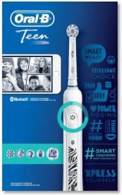 Oral-B Teen Ηλεκτρική Οδοντόβουρτσα 5570278 Λευκό