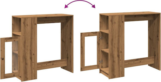 Tisch Bar Holz Coffee 101x40x103.5cm