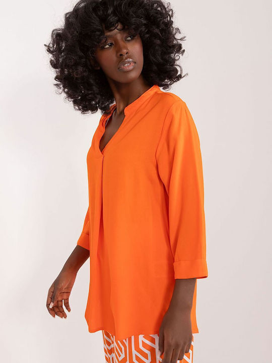 Sublevel Women's Blouse orange