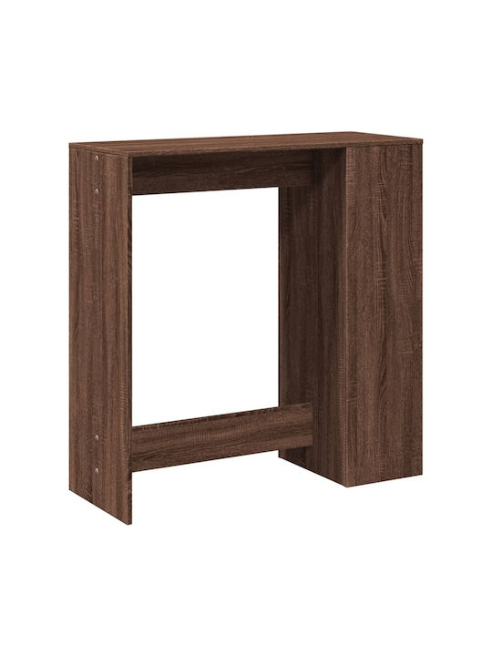 Table Bar Wooden Brown Oak 101x40x103.5cm
