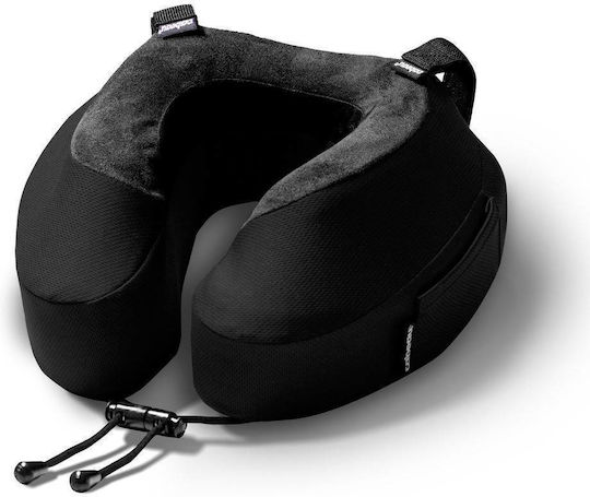Cabeau Evolution S3 Travel Pillow Memory Foam with Carry Case Black