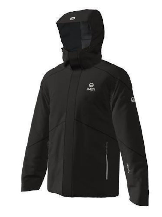 Halti Männer Jacke aus für Ski & Snowboard Schwarz