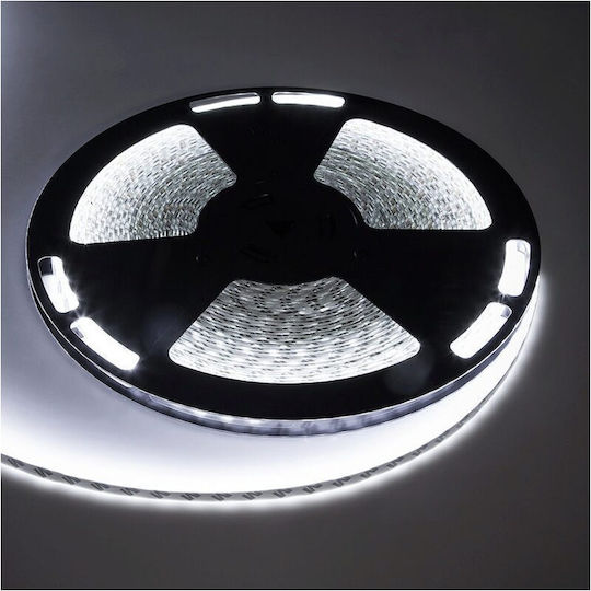 Bandă LED Albă 25 m Lungime 12V DC Putere 140W 18000 lm IP65
