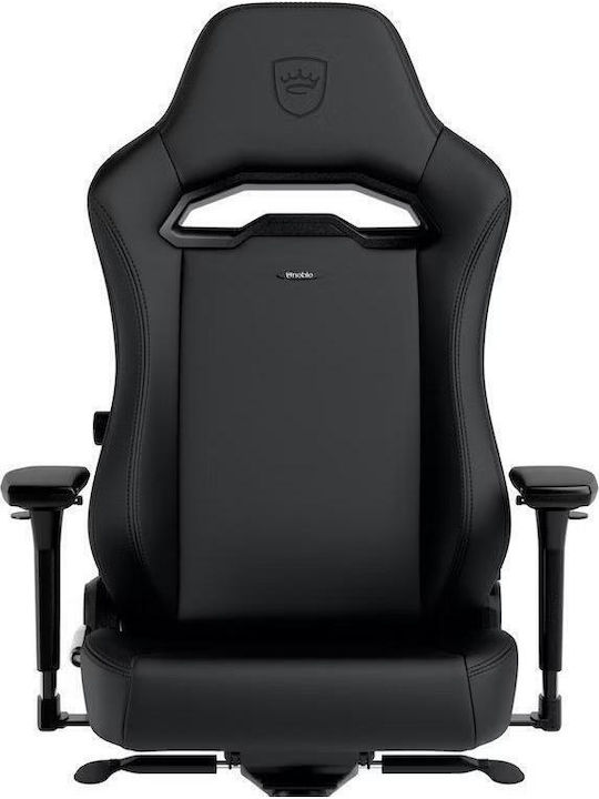 Noblechairs Hero ST Artificial Leather Gaming Chair with Adjustable Arms Black