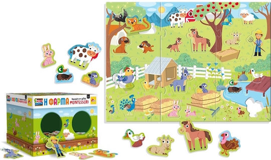 Lisciani Giochi Montessori Educational Game Knowledge for 3-6 Years Old