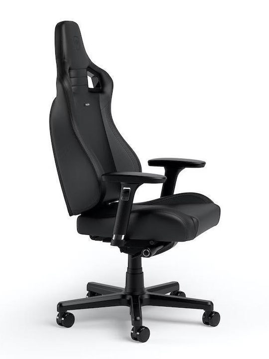 Noblechairs Epic Compact Καρέκλα Gaming Δερματίνης με Ρυθμιζόμενα Μπράτσα Μαύρη