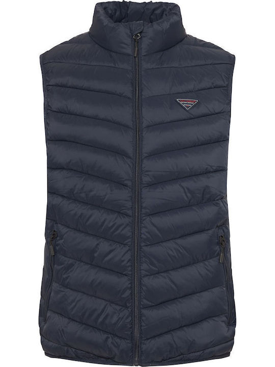 Geacă Fără Mâneci Puffer Albastru Marin