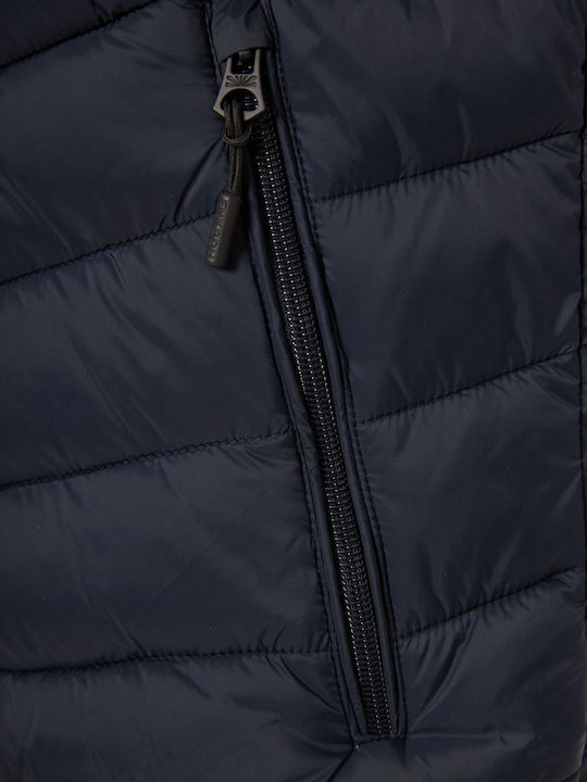 Geacă Fără Mâneci Puffer Albastru Marin