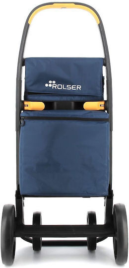 Polar 8 Plus Shopping Trolley Blue 59x21x59cm