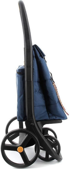 Polar 8 Plus Shopping Trolley Blue 59x21x59cm