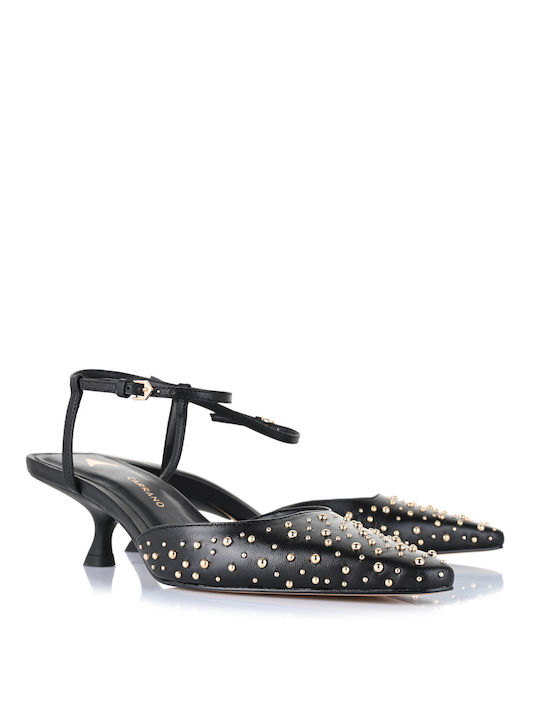 Carrano Leather Black Heels Mestico