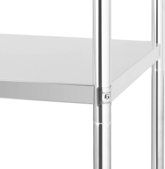Metal Storage Shelf Gastronomy Up To 200 Kg 80 X 40 X 180 Cm