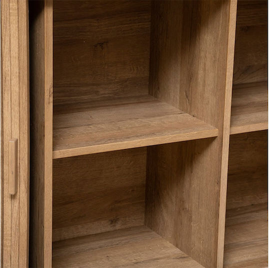 Sideboards & Buffets Colva Holzsideboard mit Spiegel Holzfarbe 140x40x80.5cm